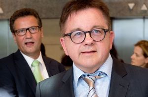 Guido Wolf (vorn) hat Peter Hauk den CDU-Fraktionsvositz abgenommen. Foto: dpa