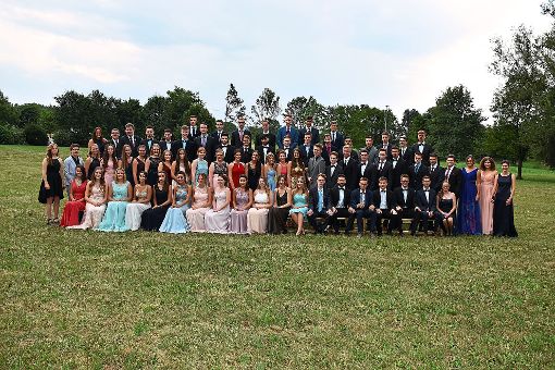 Die Abiturienten des MGG Horb feierten am Wochenende ihre Abschlussfeier in Empfingen. Fotos: Baiker Foto: Schwarzwälder-Bote
