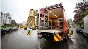Starkregen sorgt für Einsätze der Feuerwehr