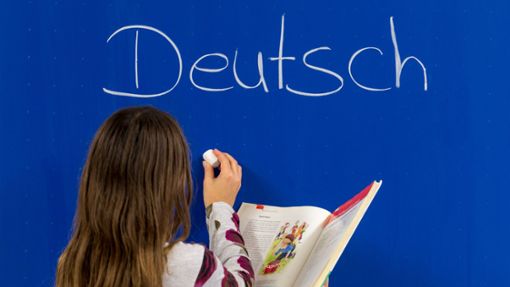 Deutsch ist zum Problemfach  geworden. Immer mehr Schüler haben  elementare Probleme mit der Sprache. Foto: dpa/Armin Weigel