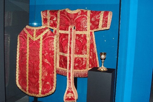 Im Diözesanmuseum werden noch bis April 2017 liturgische Schätze aus dem Kloster Zwiefalten gezeigt. Foto: Baum Foto: Schwarzwälder-Bote