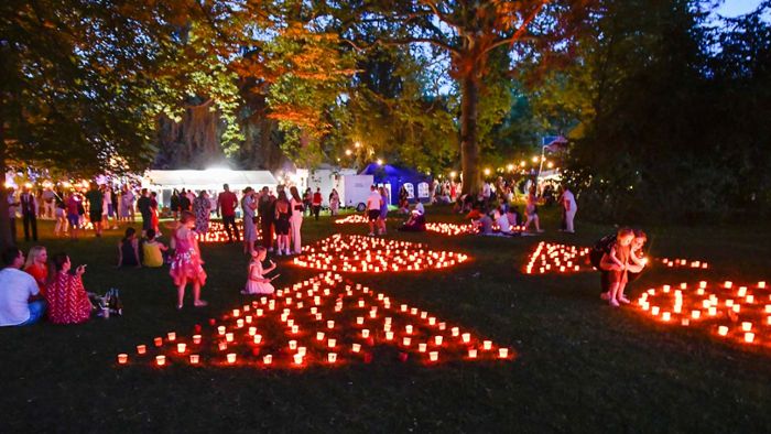 Lichterfest im Lahrer Stadtpark