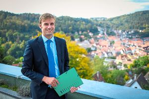 Zeno Danner ist neuer zweiter Mann im Calwer Landratsamt. Foto: Fritsch