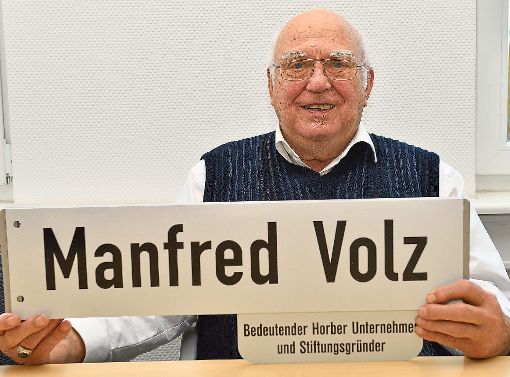 Der Unternehmer Manfred Volz blickt heute auf 80 Jahre Lebenserfahrung zurück. Foto: Morlok