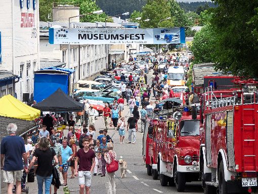 Das FAB-Museumsfest  lockt am Sonntag wahre Zuschauermassen an. Fotos: Paskal Foto: Schwarzwälder-Bote