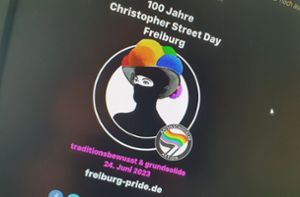 Nicht alle in der Schwulen- und Lesben-Bewegung finden das vermummte Schwarzwaldmädel lustig. Foto: red/privat