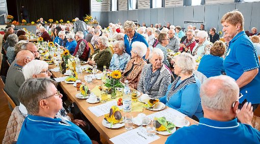 Auch das 15. Seniorentreffen im Gemeindesaal Salzstetten fand großen Zuspruch. Foto: Wagner Foto: Schwarzwälder-Bote