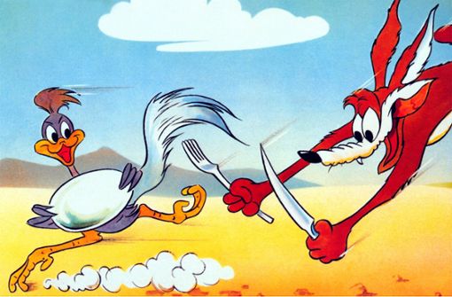 Ziemlich beste Feinde:  Roadrunner und Wile E. Coyote Foto: The Bugs Bunny Road Runner Movie, USA 1979 / Warner Bros./ Imago