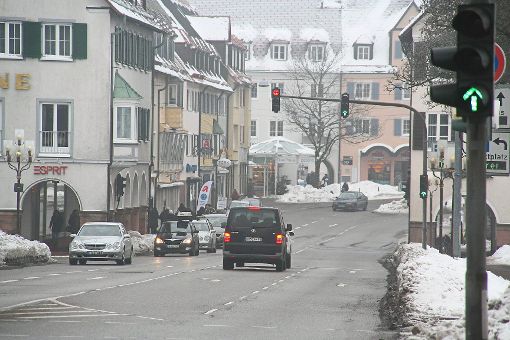 Bald grünes Licht? Die Stadt will dieses Jahr die Loßburger Straße und den Promenadeplatz neu gestalten. Foto: Rath