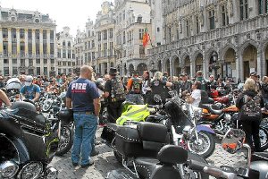 In der großen weiten Motirradwelt: Zu Gast beim Harley-Treffen in Brüssel.  Foto: Nature Park Foto: Schwarzwälder-Bote