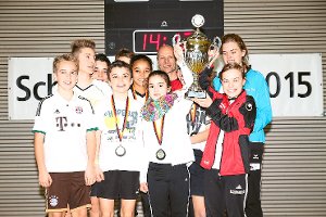 Das Team der Johannes-Gaiser-Realschule Baiersbronn ist Gesamtsieger der Schulolympiade. Foto: Sannert