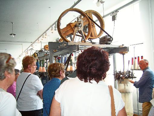 Ehrenamtliche des Uhrenindustriemuseums besuchen das Maschenmuseum in Albstadt. Foto: Museum Foto: Schwarzwälder-Bote
