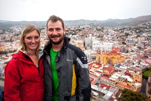 Tanja Hezel und Philipp Schumpp in Guanajuato, einer Weltkulturerbe-Stadt  Fotos: Hezel/Schumpp Foto: Schwarzwälder-Bote