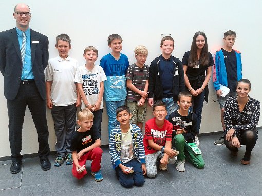 Die Sparkasse in Calw hatte Kinder zu einer Schatzsuche eingeladen.  Foto: Sparkasse Foto: Schwarzwälder-Bote