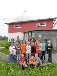 Die Jugendkapelle Bisingen war in der Sternwarte.  Foto: Wahl Foto: Schwarzwälder-Bote