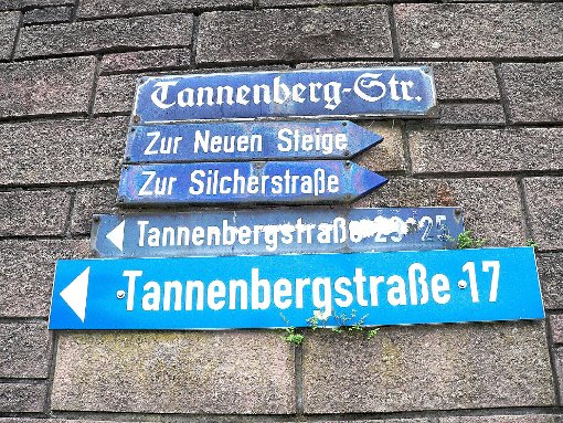 Es ist schwierig,  die Tannenbergstraße zu finden. Foto: Bechtle Foto: Schwarzwälder-Bote
