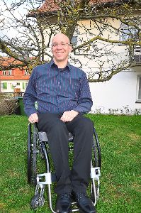Der heute 43-jährige Marco Dittus ist seit 28 Jahren durch einen Sportunfall an den Rollstuhl gefesselt.  Foto: Bausch