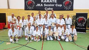 Die Senior-Cup-Veranstaltung des Calwer Karateclubs war eine exzellente Werbung für diesen interessanten Sport.  Foto: Bausch Foto: Schwarzwälder-Bote