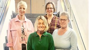 Sylke Schlude, Rebekka Robnig, Ina Kästle-Müller und Doris Vivas (von links) haben sich mit Leib und Seele als Vertreterinnen der Frauenliste im Meßstetter Gemeinderat engagiert. Foto: Sylke Schlude