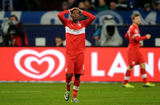 Frustriert: VfB-Profi Ibrahima Traoré Foto: dpa