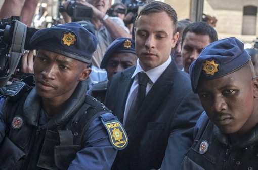 Oscar Pistorius wurde in Pretoria zu fünf Jahren Haft verurteilt.  Foto: EPA
