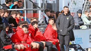 Denis Epstein und die Balinger U23 hatten auch bei der Partie in Ochsenhausen genug Gründe um zu lachen. Foto: Kara