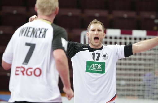 Die deutschen Handballer haben auch ihr zweites Gruppenspiel bei der Weltmeisterschaft in Katar gegen Russland gewonnen. Foto: dpa