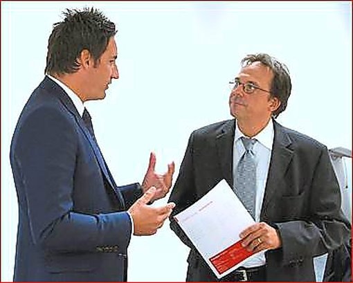 Matthias Rampf (links) und  Günter Lorenz sehen  viele Möglichkeiten für die  Zusammenarbeit.  Foto: Rampf Foto: Schwarzwälder-Bote