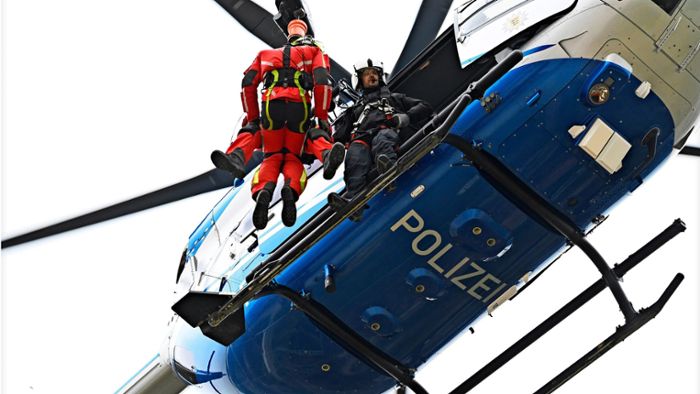 In welchen Fällen  der Polizei-Helikopter fliegt –  und was das kostet