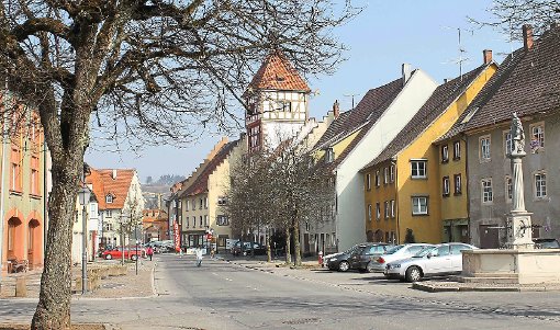 In der Kirchstraße werden die meisten Parkplätze (85) ausgewiesen.  Foto: D. Maier Foto: Schwarzwälder-Bote