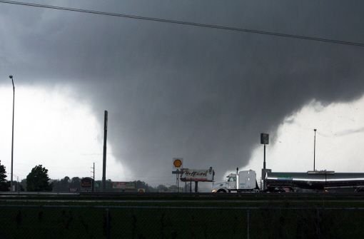 Die Unwetter in Tuscaloosa. Foto: Tuscaloosa News