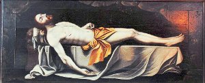 Selten zu sehen: das Meisterwerk Christus im Grabe von Johann Baptist Seele Foto: Schrader Foto: Schwarzwälder-Bote