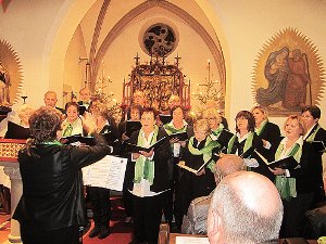 Eine gelungene Premiere hat das Kaiseringer Chörle mit seinem ersten Kirchenkonzert gefeiert. Foto: Böhme Foto: Schwarzwälder-Bote