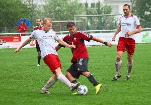 Ein kurioses Spiel lieferten der TSV Harthausen und der TSV Boll beim 5:5-Unentschieden ab. Foto: Kara Foto: Schwarzwälder-Bote
