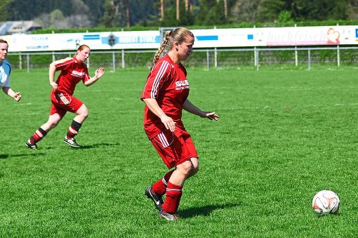 Tamara Milkau erzielte den 2:1-Siegtreffer für den SV Bärenthal in Sulgen. Foto: Rohde