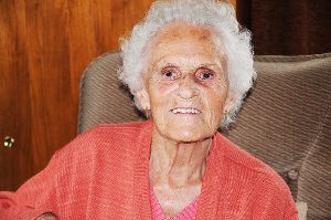 Magdalena Fritz feiert heute ihren 95. Geburtstag. Foto: Fischer Foto: Schwarzwälder-Bote