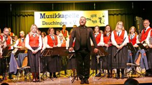 Konzert in Dauchingen: Musikkapelle  reißt  ihr Publikum mit