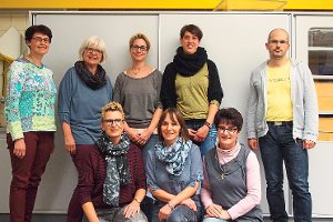 Das neue Team des Fördervereins der Heimbachschule. Foto: Verein Foto: Schwarzwälder-Bote