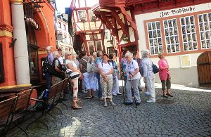 Auf Schiffreise waren die Albvereinssenioren aus Onstmettingen. Das  Bild entstand in  Bernkastel-Kues. Foto: Albverein Foto: Schwarzwälder-Bote