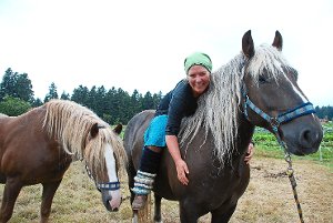 Pferde haben Sylvia Kirchherr vermittelt, was es bedeutet, zu Vertrauen. Foto: Eberhardt Foto: Schwarzwälder-Bote