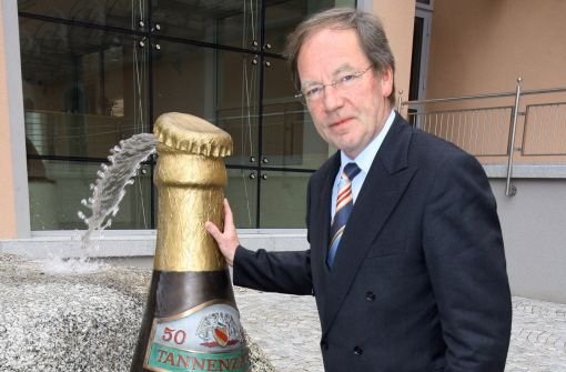 Die landeseigene Brauerei Rothaus wird den Vertrag mit dem schwer erkrankten Vorstandschef Thomas Schäuble (64) auflösen und die Stelle ausschreiben. Foto: dpa
