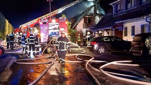 Was nach Brandausbruch vermutlich explodiert war, sowie weitere Details konnten die Ermittler vorerst nicht nennen.  Foto: DRK-Kreisverband Freiburg