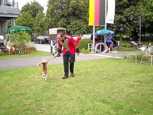 Auf den  Hund gekommen: Faszinierend war der Auftritt des Circus Frankordi. Foto: Lawicki Foto: Schwarzwälder-Bote