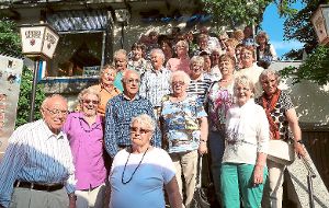 Die Wildberger Senioren entdeckten in der Freien Reichsstadt Esslingen allerlei Interessantes. Foto: Mittwochsgesellschaft Foto: Schwarzwälder-Bote