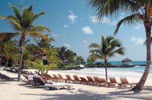 Zur Winterflucht lädt etwa die Dominikanische Republik ein – hier der Strand in Punta Cana. Foto: Röwekamp