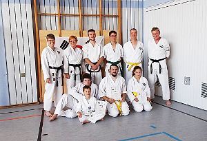 Geprüftermaßen erfolgreich: die   Taekwondo-Schüler des TSV Hossingen Foto: Kämper-Beganovic Foto: Schwarzwälder-Bote