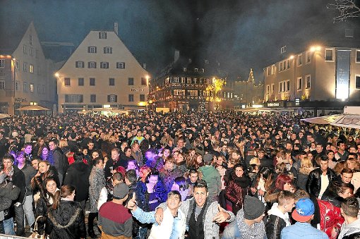 Nach Schätzung der Veranstalter kamen wieder rund 4000 Besucher zur größten Party in Nagold.  Foto: Fritsch/Priestersbach