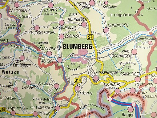 Die geografische Randlage galt für Blumberg lange als Nachteil. Das ist scheinbar nicht mehr so. Laut Landesstatistik ziehen wieder mehr Leute in die Eichbergstadt, als fortgehen. Foto: Stiller