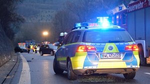 Ersthelfer am Drackensteiner Hang schwer verletzt