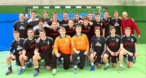 Die A2-Jugend der HSG Rottweil holte sich den Titel in der Bezirksliga Neckar-Zollern.  Foto: Peiker Foto: Schwarzwälder-Bote
